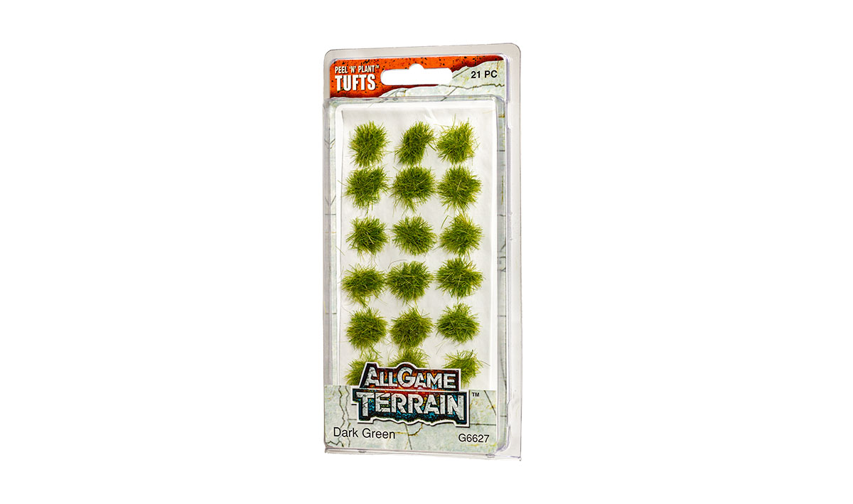 All Game Terrain Dark Green Tufts